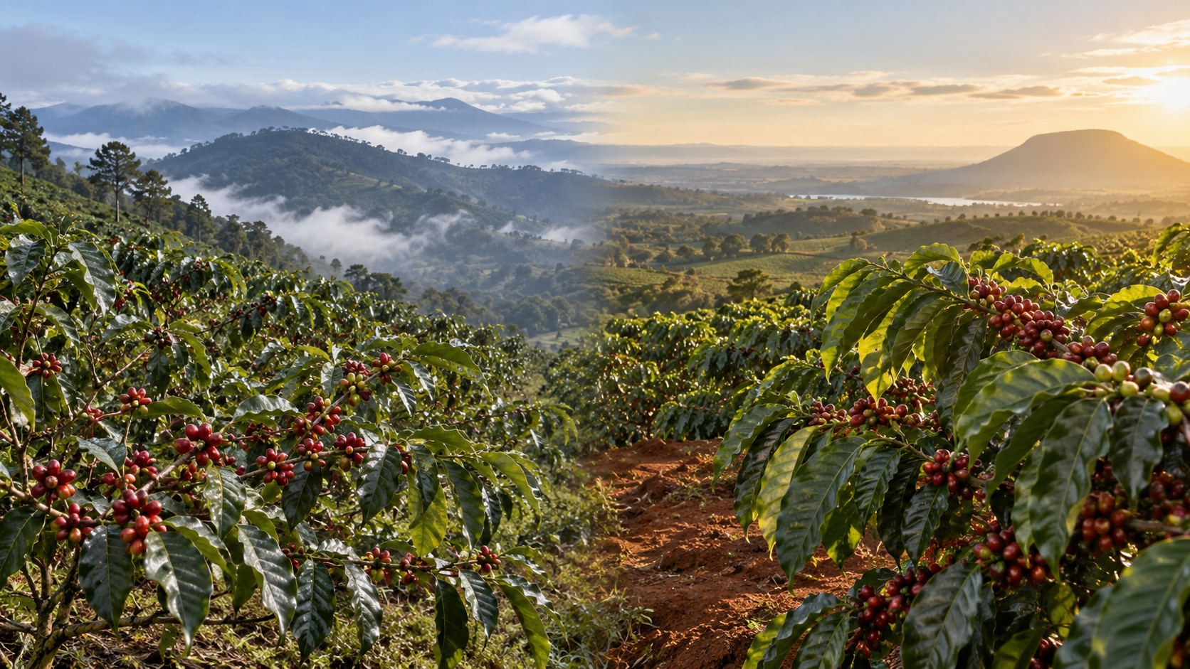 Điều kiện sinh trưởng của Arabica và Robusta tại hai độ cao