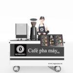 Combo trọn gói - Xe quầy Cafe pha máy - Gói khởi nghiệp