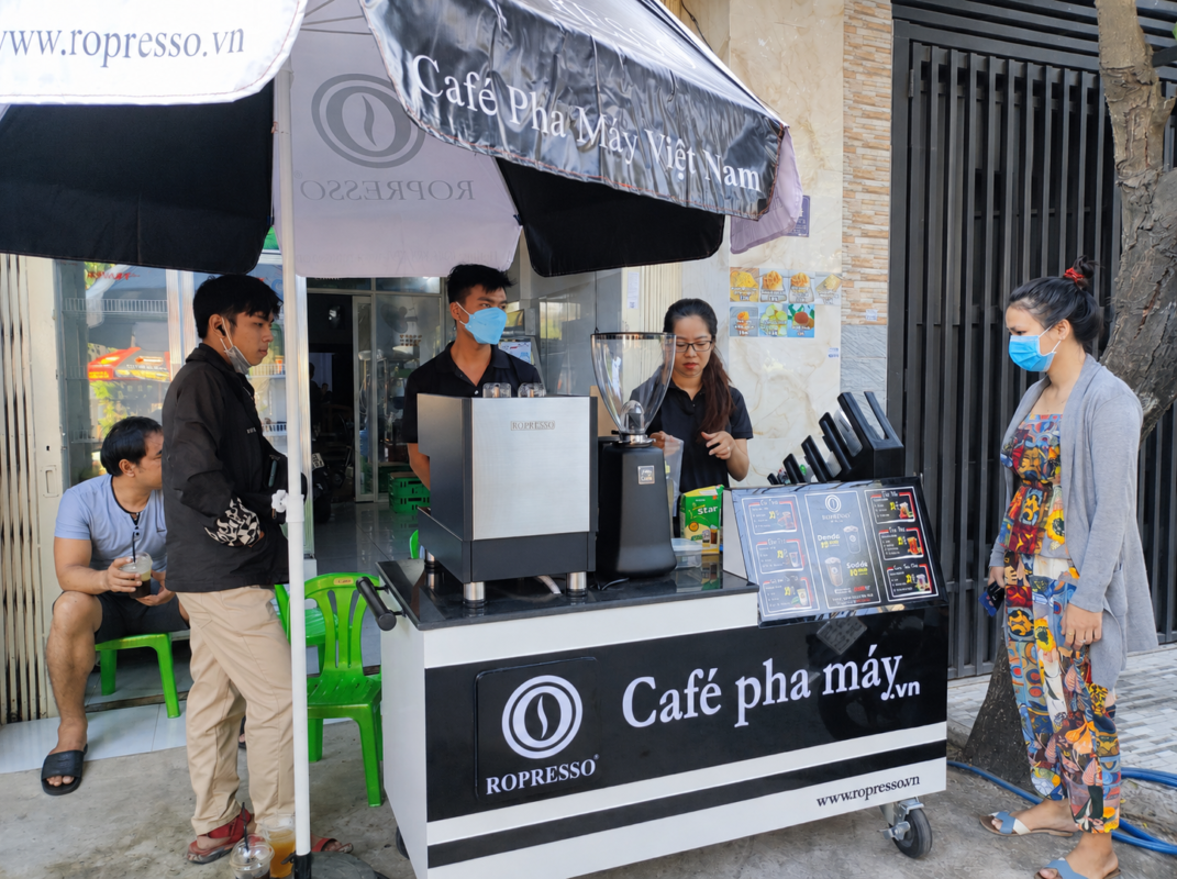 Cafe pha máy Ropresso