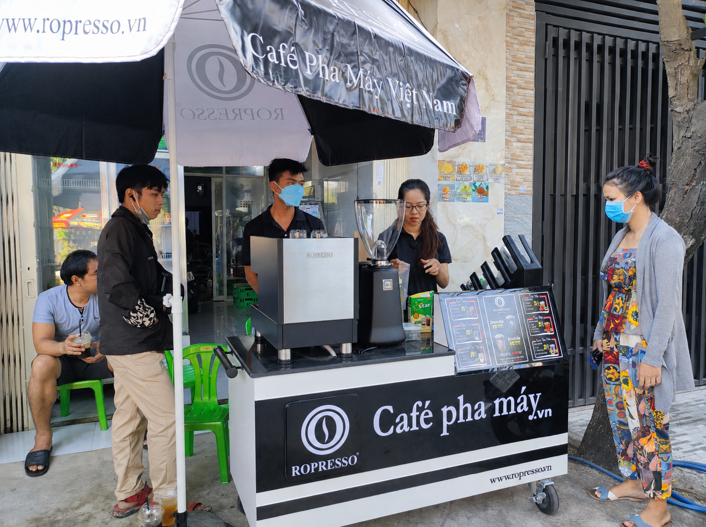 Cafe pha máy Ropresso