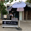 Combo xe quầy cafe pha máy gói Tiêu Chuẩn Ropresso