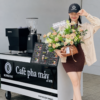 Combo xe quầy cafe pha máy gói Tiêu Chuẩn Ropresso