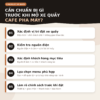 Combo xe quầy cafe pha máy gói tiêu chuẩn