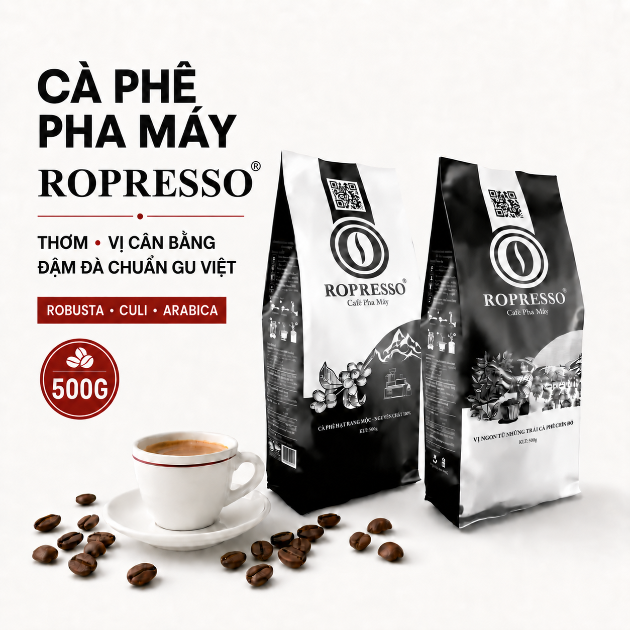 Café pha máy Ropresso