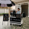 combo xe quầy cafe pha máy gói Khởi Nghiệp