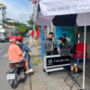 combo xe quầy cafe pha máy gói Khởi Nghiệp